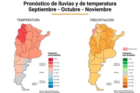 EN LA RIOJA LA PRIMAVERA SE VIENE CON PICOS DE CALOR Y BAJAS PRECIPITACIONES
