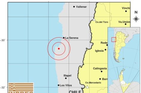 SISMO EN CHILE SE SINTIÓ FUERTE EN LA RIOJA