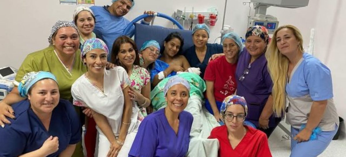 EL PRIMER NACIMIENTO DEL 2025 EN LA RIOJA: FUE UNA BEBA DE MÁS DE 4 KILOS