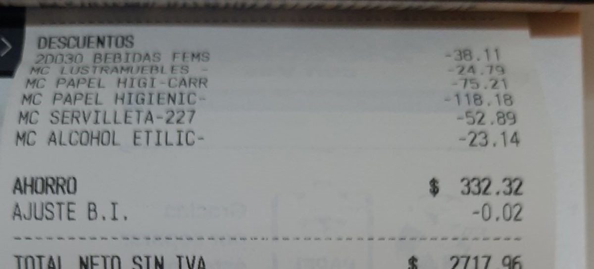 LOS TICKETS DE COMPRA AHORA DEBEN EXPONER LOS IMPUESTOS QUE SE PAGAN