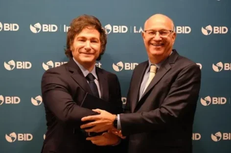 MILEI EN EE.UU: EL BID ADELANTÓ QUE PREVÉ FINANCIAR PROYECTOS POR u$s1.000 MILLONES