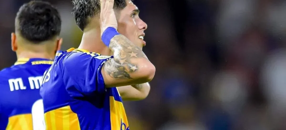 BOCA GANÓ CON UN GOLAZO DE PALACIOS