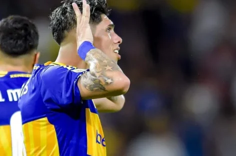 BOCA GANÓ CON UN GOLAZO DE PALACIOS