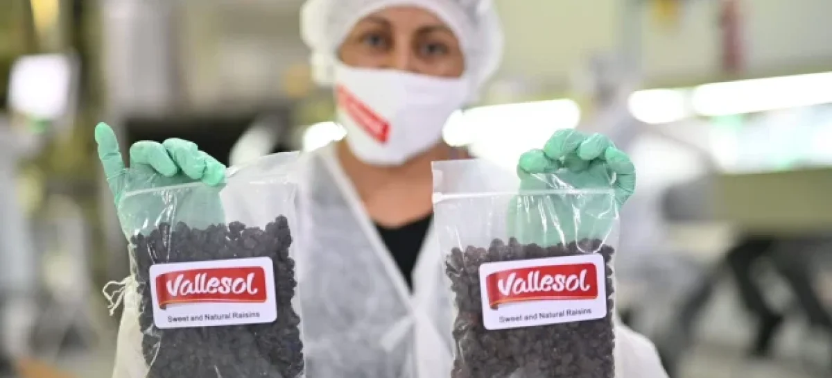 FIRMA ESTATAL EXPORTARÁ 2 MILLONES DE KILOS DE PASAS DE UVA EN 2025