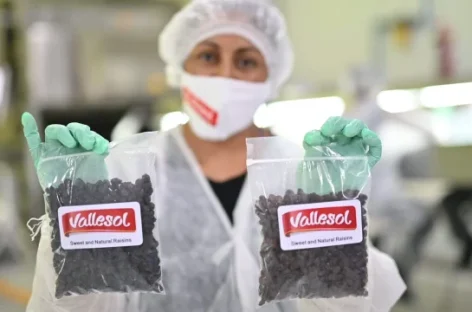 FIRMA ESTATAL EXPORTARÁ 2 MILLONES DE KILOS DE PASAS DE UVA EN 2025