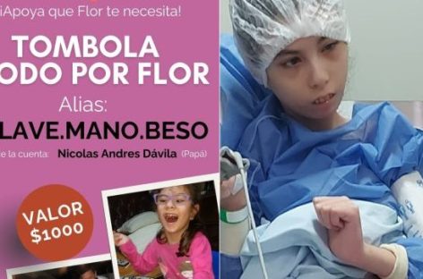 FAMILIA RIOJANA ORGANIZÓ TÓMBOLA PARA FINANCIAR CIRUGÍA PARA SU HIJA