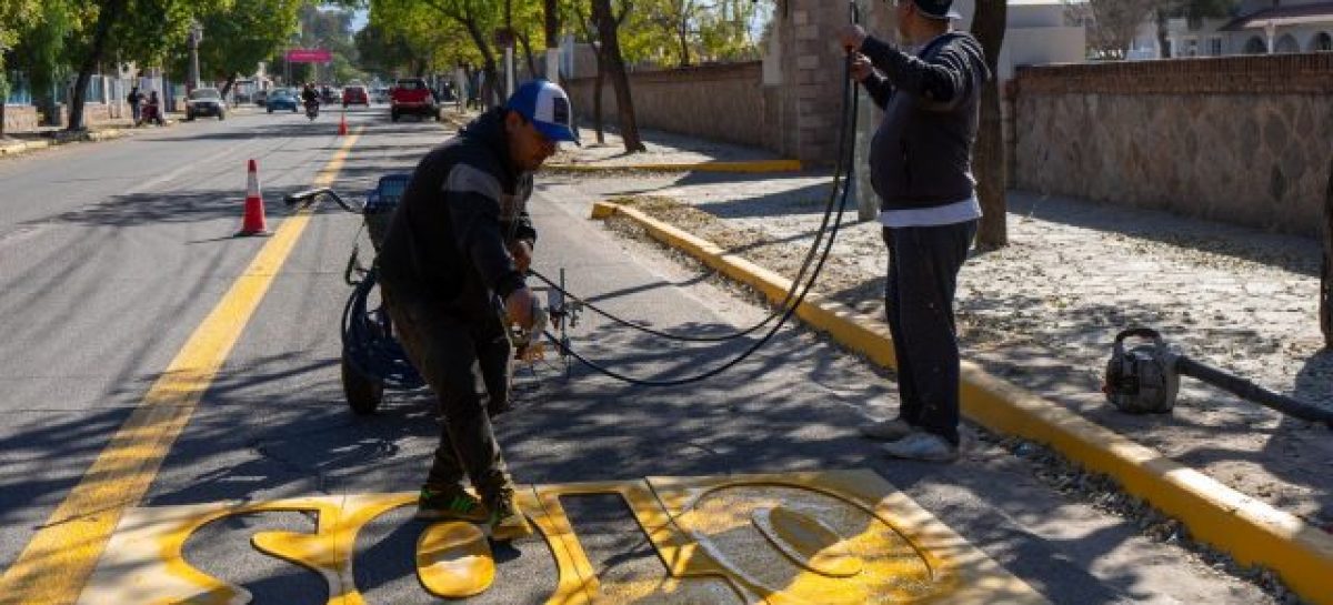 CARRILES EXCLUSIVOS PARA RIOJABUS, TAXIS Y REMISES EN CUENTA REGRESIVA