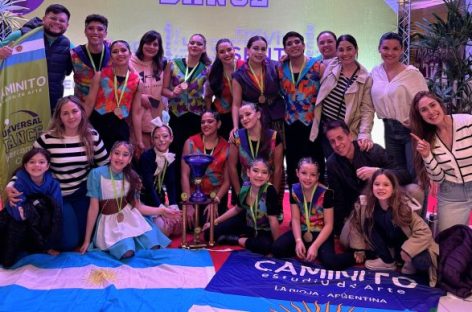 ACADEMIA DE BAILE RIOJANA GANÓ COMPETENCIA INTERNACIONAL EN BRASIL