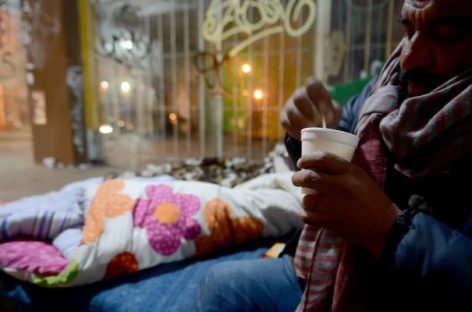 POR LA OLA DE FRÍO POLAR SE ASISTIERON A MÁS DE 120 FAMILIAS EN LA CAPITAL