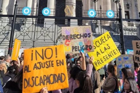 HABRÁ UNA NUEVA MARCHA EN DISCAPACIDAD CONTRA EL VETO DE MILEI