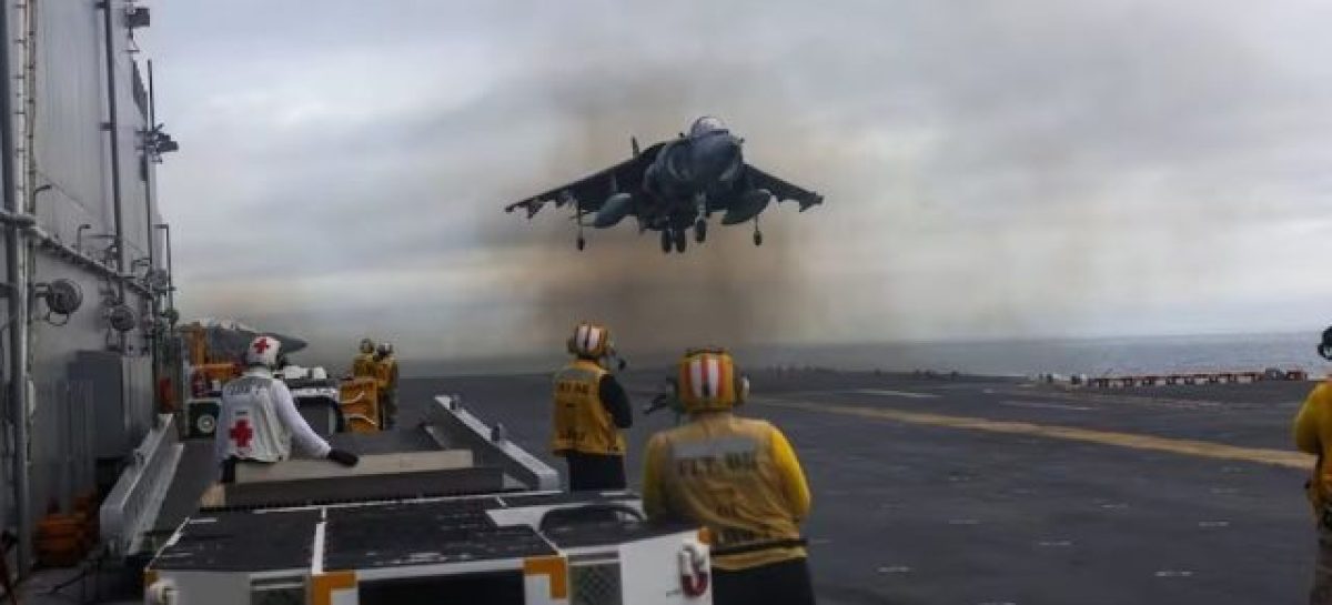 EEUU DIFUNDIÓ IMÁGENES DE BARCOS DE GUERRA QUE SE DIRIGEN HACIA AGUAS CERCANAS A VENEZUELA
