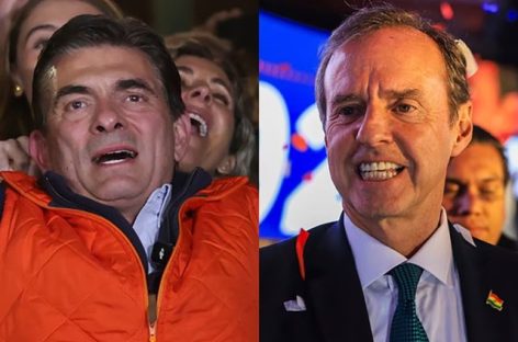ELECCIONES EN BOLIVIA. FIN DE LA HEGEMONÍA DEL MAS Y UN BALOTAJE ENTRE DOS CANDIDATOS DE DERECHA