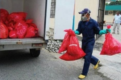 HAY PARO TOTAL EN LA EMPRESA QUE RECOGE LOS RESIDUOS PATOLÓGICOS