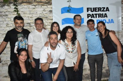 CAPITAL. ‘FUERZA PATRIA’ MOSTRÓ SU RESPALDÓ LA DUPLA PEDRALI-HERRERA