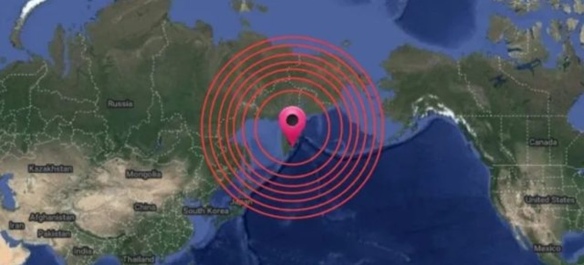 UN TERREMOTO DE 7,8 GRADOS SACUDIÓ KAMCHATKA Y HAY ALERTA DE TSUNAMI