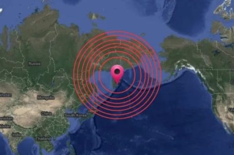 UN TERREMOTO DE 7,8 GRADOS SACUDIÓ KAMCHATKA Y HAY ALERTA DE TSUNAMI