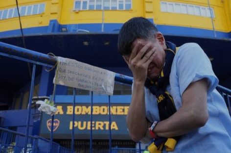 EL VELATORIO DE MIGUEL ÁNGEL RUSSO EN LA BOMBONERA. EL ÚLTIMO ADIOS AL DT DE BOCA