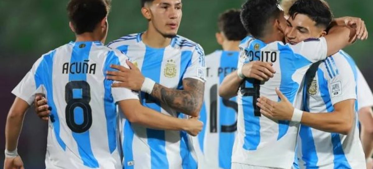 LA SELECCIÓN ARGENTINA GOLEÓ A AUSTRALIA Y SE METIÓ EN OCTAVOS DEL MUNDIAL SUB 20