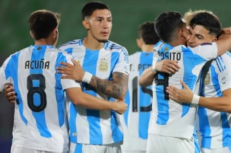LA SELECCIÓN ARGENTINA GOLEÓ A AUSTRALIA Y SE METIÓ EN OCTAVOS DEL MUNDIAL SUB 20