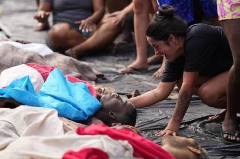 RIO DE JANEIRO. SUBEN A 120 LOS MUERTOS POR EL OPERATIVO POLICIAL CONTRA EL GRUPO NARCO COMANDO VERMELHO