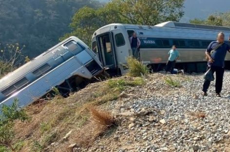 MÉXICO. AL MENOS 13 MUERTOS Y 98 HERIDOS AL DESCARRILAR TREN INTEROCEÁNICO INAUGURADO EN 2023