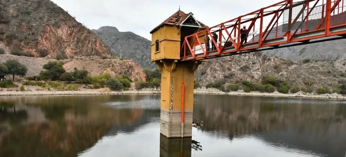 POSITIVO. CRECIÓ 20 CENTÍMETROS EL NIVEL DEL DIQUE LOS SAUCES