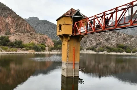 POSITIVO. CRECIÓ 20 CENTÍMETROS EL NIVEL DEL DIQUE LOS SAUCES