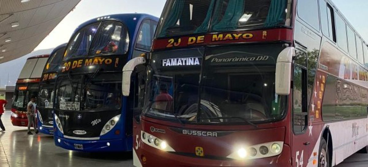 MICROS DE MEDIA DISTANCIA. PASAJES AL INTERIOR AUMENTARON UN 35%