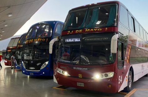 MICROS DE MEDIA DISTANCIA. PASAJES AL INTERIOR AUMENTARON UN 35%