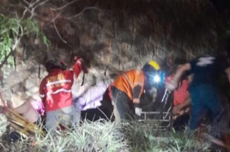 GRAVE ACCIDENTE EN LA ZONA DEL DIQUE: DESBARRANCARON EN MOTO