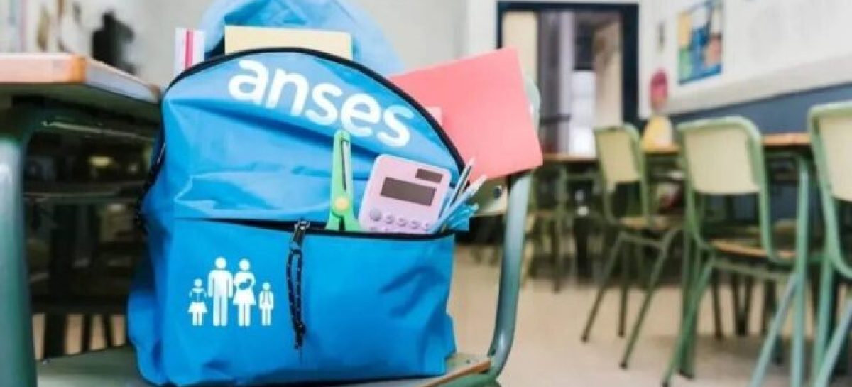 NACIÓN OTORGARÁ UN REFUERZO DE HASTA $85.000 A LA AYUDA ESCOLAR DE ANSES