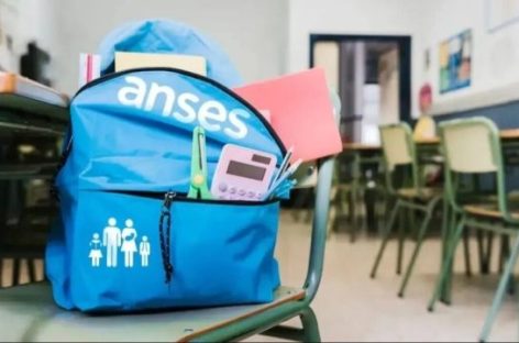 NACIÓN OTORGARÁ UN REFUERZO DE HASTA $85.000 A LA AYUDA ESCOLAR DE ANSES