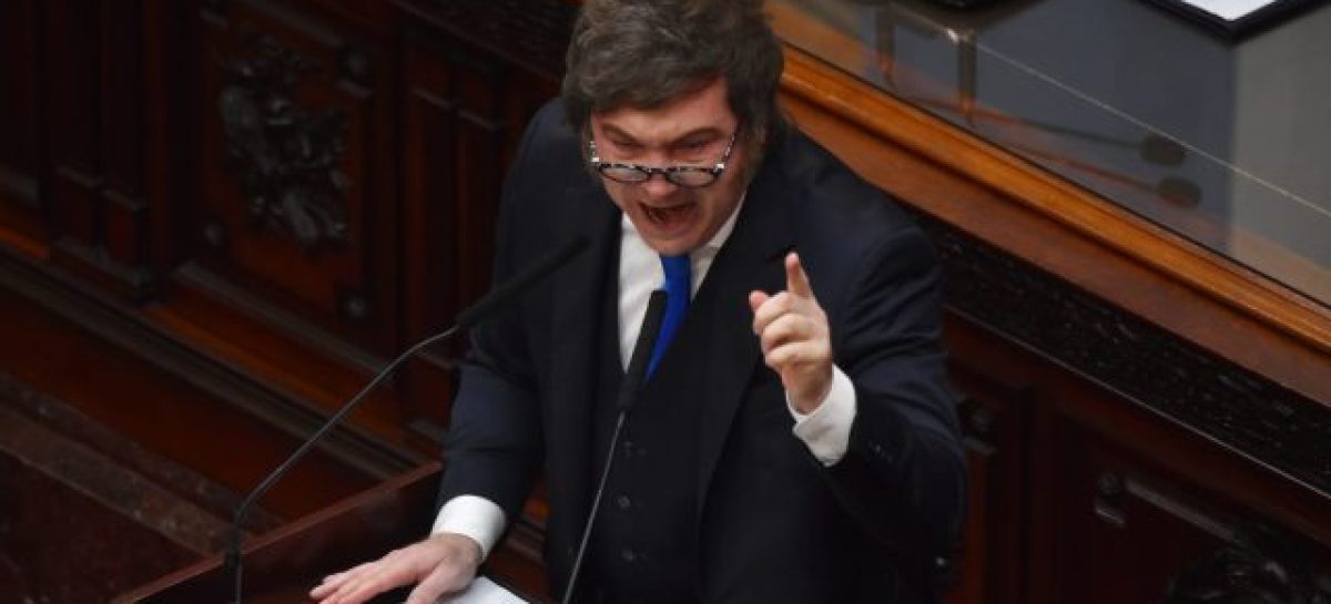 MILEI RECARGADO CONTRA EL PERONISMO, INCLUIDO EL RIOJANO, Y CONTRA SU VICE