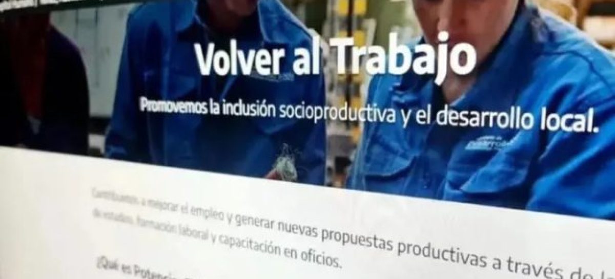 VOLVER AL TRABAJO. LA JUSTICIA ORDENÓ SOSTENER PAGOS DEL PROGRAMA Y LA MEDIDA BENEFICIA A CASI 12.000 RIOJANOS