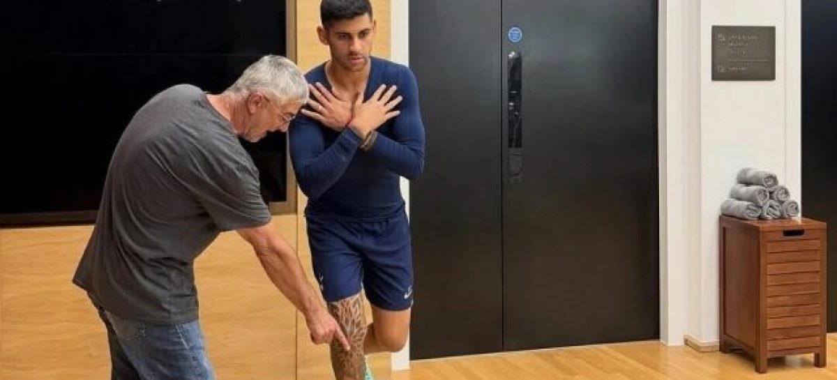 CUTI ROMERO ACELERA SU RECUPERACIÓN Y CRECE EL OPTIMISMO EN LA SCALONETA A UN MES DEL MUNDIAL
