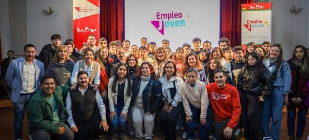 LANZARON EMPLEO JOVEN, UN PROGRAMA QUE EN 2026 ALCANZARÁ A 2.000 JÓVENES