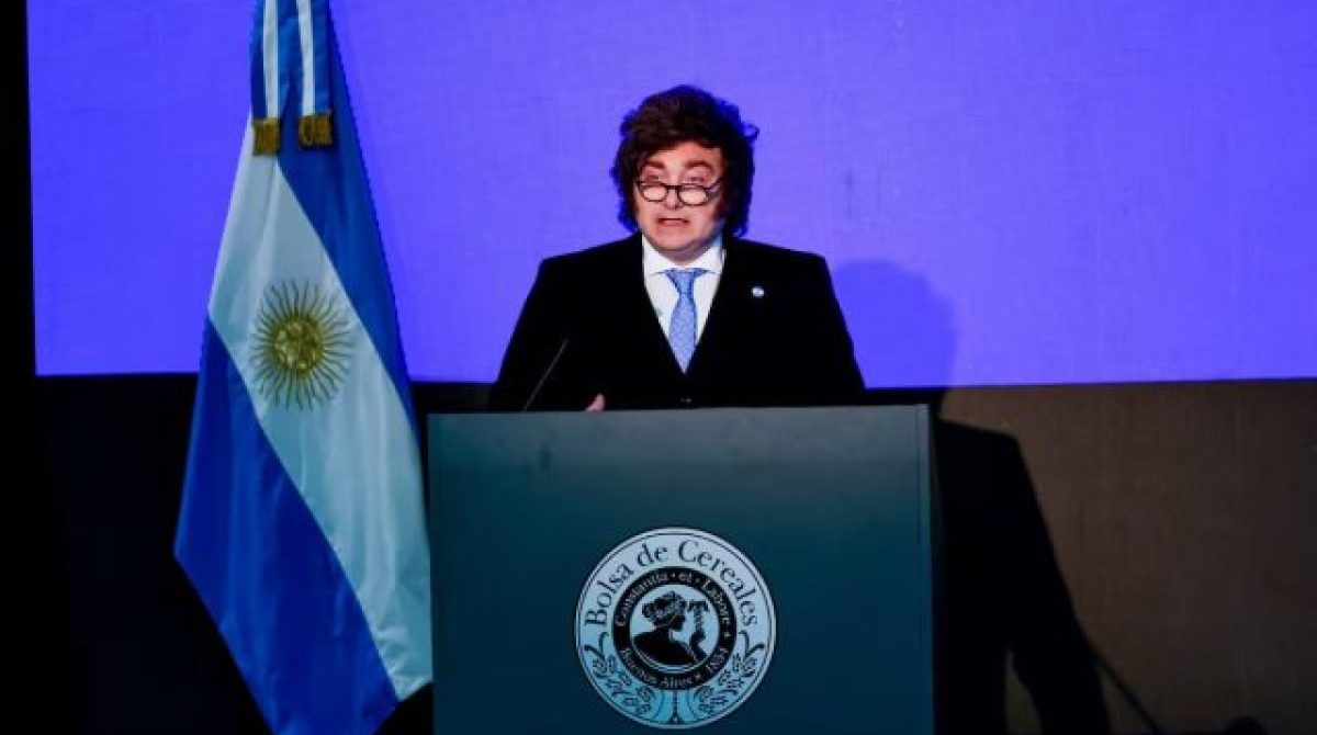 MILEI ANUNCIÓ BAJA DE LAS RETENCIONES AL TRIGO Y LA CEBADA Y UNA REDUCCIÓN A LA SOJA