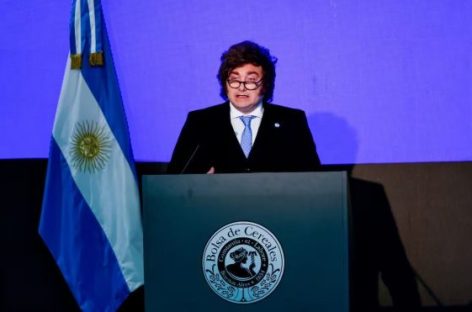 MILEI ANUNCIÓ BAJA DE LAS RETENCIONES AL TRIGO Y LA CEBADA Y UNA REDUCCIÓN A LA SOJA
