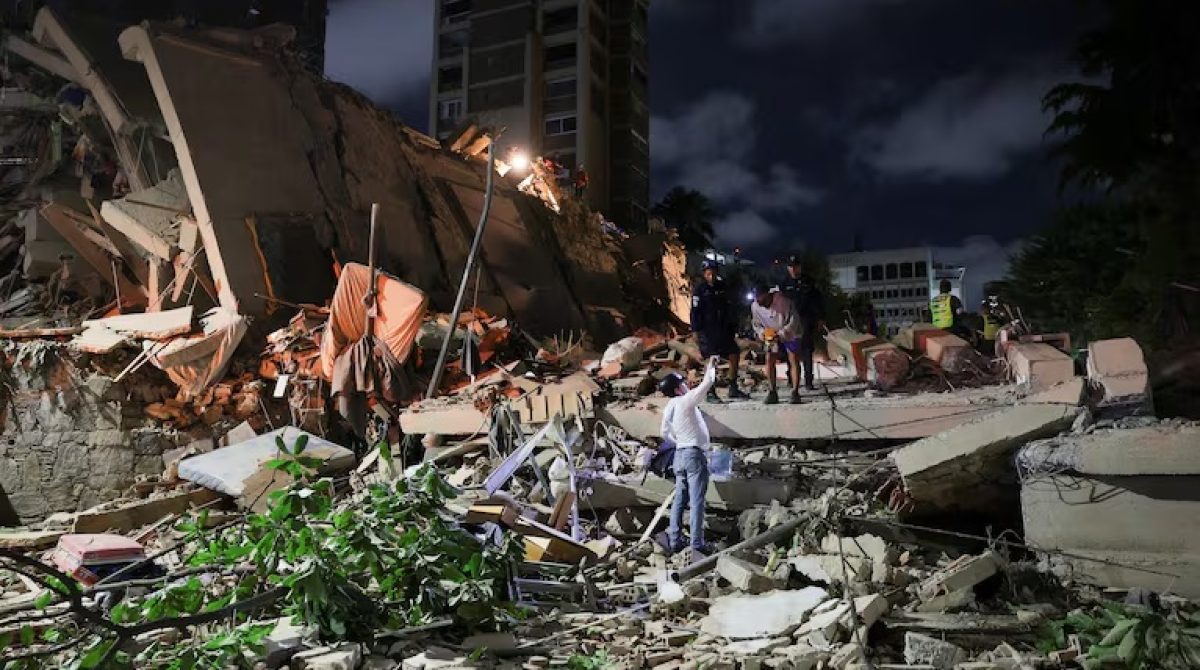 DOS TERREMOTOS SACUDIERON A VENEZUELA. HAY AL MENOS 164 MUERTOS Y 971 HERIDOS