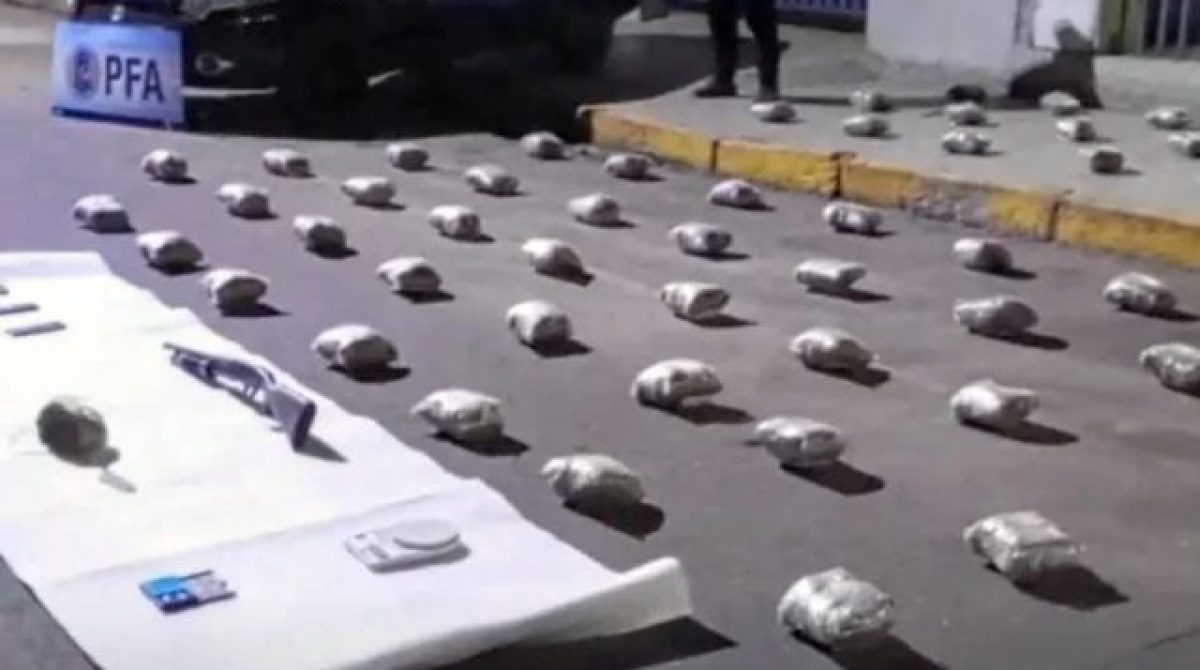 OPERATIVOS ANTIDROGAS LOGRARON SECUESTRAR MÁS DE 70 KILOS DE MARIHUANA