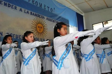 6.150 ESTUDIANTES HARÁN LA PROMESA A LA BANDERA EN TODA LA PROVINCIA