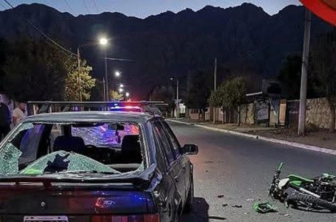 CHILECITO. CHOQUE CON CÓCTEL DE MENORES Y UN BORRACHO