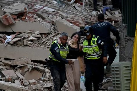 TERREMOTOS EN VENEZUELA. FUERTE RÉPLICA EN CARACAS DE 5,1 VUELVE A GOLPEAR AL PAÍS