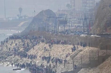 ESPAÑA EN ALERTA. CEUTA PIDE CERRAR LA FRONTERA POR LA LLEGADA MASIVA DE MIGRANTES MARROQUÍES