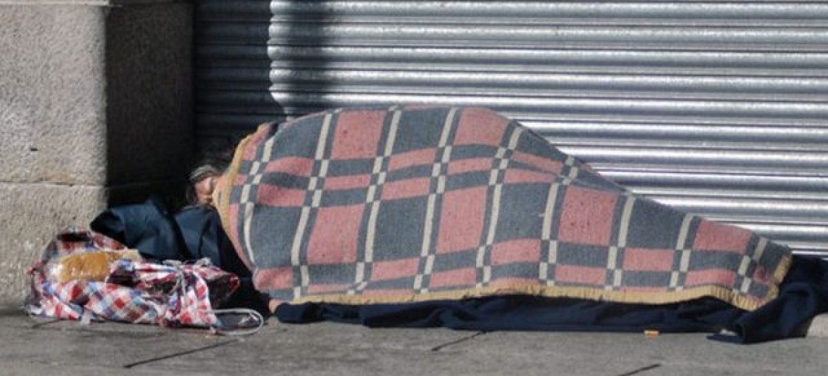 ADVIERTEN SOBRE AUMENTO DE PERSONAS EN SITUACIÓN DE CALLE