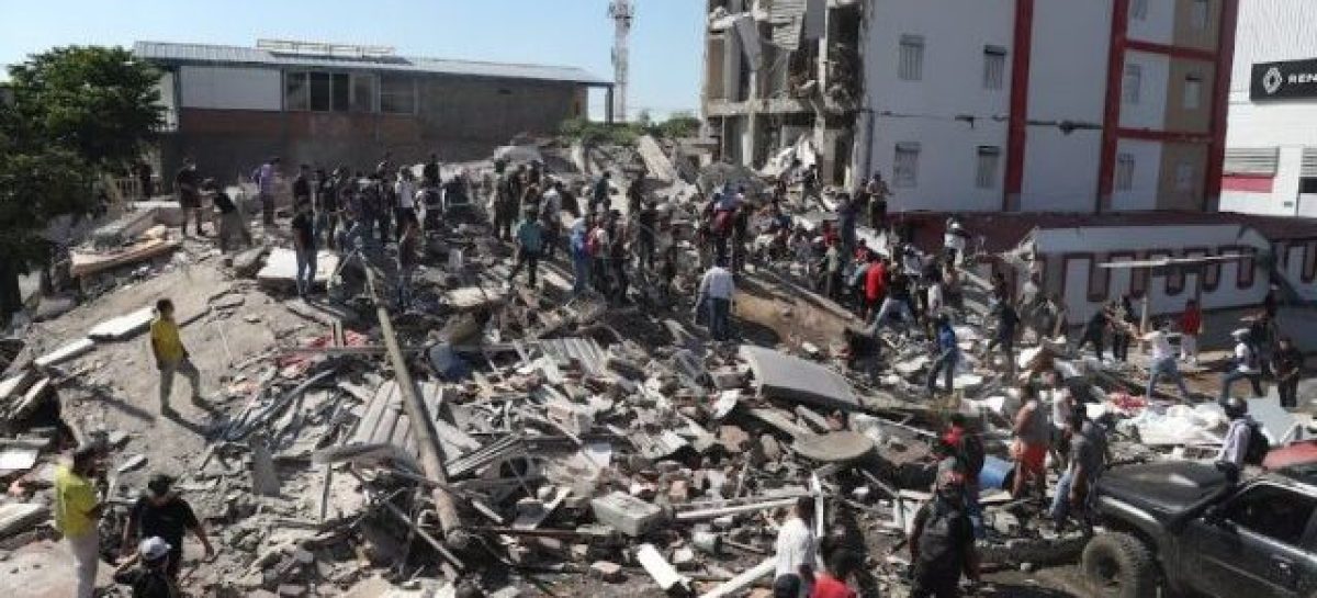 UN TERREMOTO SACUDIÓ COLOMBIA. HAY AL MENOS 20 MUERTOS, HERIDOS Y DAÑOS EN EDIFICIOS