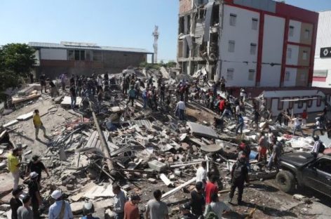 UN TERREMOTO SACUDIÓ COLOMBIA. HAY AL MENOS 20 MUERTOS, HERIDOS Y DAÑOS EN EDIFICIOS