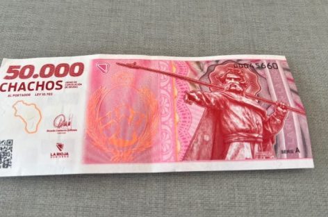 DEBUTÓ EL NUEVO BILLETE DE MAYOR DENOMINACIÓN DE LOS CHACHOS: 50.000