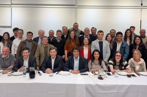 PRO. SAHAD SE MOSTRÓ CON LACUNZA Y RESPALDÓ SU PROYECTO PRESIDENCIAL