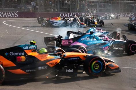 LANDO NORRIS SE DISCULPÓ CON COLAPINTO TRAS PEDIR UNA SANCIÓN AL ARGENTINO POR EL ACCIDENTE DE BAKÚ
